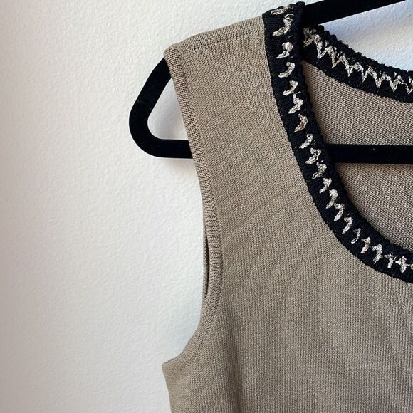 NWT Ming Wang Sapphire Tank Top - Picture 4 of 8